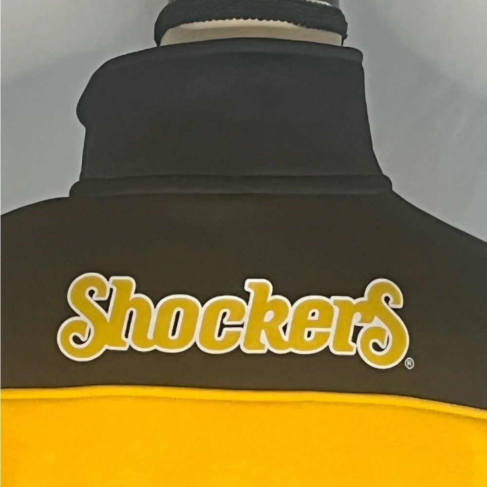 Colosseum Wichita State Shockers 1/4 Zip High Neck Women’s  Activewear Jacket - Picture 6 of 10